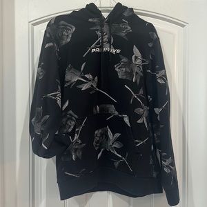 Primitive Skateboarding Rose Print Swestshirt